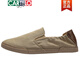 
CARTELO Summer New Breathable Cloth Shoes Casual Trendy Shoes Spring All-match Canvas Shoes Men's One-Pin Cloth Shoes Light Trendy Shoes Khaki 38