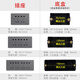 CD691灰色开关面板墙壁开关电源控制按钮家用插座 五孔小
