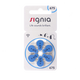 Sika Signia hearing aid special battery original button electronic accessories zinc air A13A312A10A675 Sika Signia675 [1 board 6]