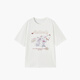 Aiju Kaninchen Sommer Neue Animal Print Casual Fashion Kurzarm T-Shirtentbd2n719a Weiß 33 S 155/80A