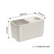 SUPOR push lid rice bucket food storage insect-proof and moisture-proof large capacity storage 20Jin [Jin equals 0.5kg] KG20AK10