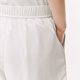 
LESS [Xuan Series] Mid-waist drawstring sports shorts for women mesh inner comfortable casual pants 2O4E12190 105 semi-bleached S
