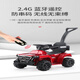Turati children's electric car four-wheel push car charging remote control twist car child male can sit on female baby toy car red electric model + hand push + remote control