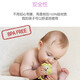 UBMOM South Korea imported baby chewing music to comfort teether baby silicone toy anti-eating hand oral period yellow