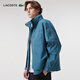 LACOSTE French crocodile men's fashion trend versatile basic casual zipper jacket | BH3767 IY4/Quiet Blue M 50 175