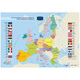 Кантри с масло -массовом волокном European Union Map Company.