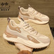 
FHHUABD men's summer new Forrest Gump men's sports shoes high-end casual men's shoes new versatile non-slip white and blue leather 9913 24 39 (5mm) sports shoes size