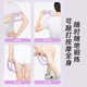 Youku yoga ring clips calf muscles to open shoulders and thin back artifact Pilates and stretching ligaments fitness device somi same style flexible and environmentally friendly yoga ring + tension belt purple