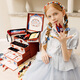 MOBEE Kinder Haarzubehör Geschenkbox Mädchen Geburtstag Geschenk 7-14 Jahre alt 8-12 Spielzeug High-End 6diy Juwely Box Hair Clip Geschenk