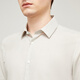 JEUNTER COURT DE COURTES À MANDE COURSE MEN FISE FACILLE À CALLER MÉLANGE Fabric New Business Shirt Anti-Wrinkes Easy To Soins Coffee peu profond 41