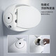 BOZO creative egg-shaped toilet integrated spray siphon toilet silent water-saving anti-odor household toilet 300 pit distance