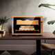 CIGARLOONG 25C cigar cabinet temperature controlled and moisturizing Spanish cedar wood naked small mini humidifier cabinet household energy-saving silent electronic cabinet dual-core dual-core refrigeration constant temperature red wine cabinet golden cigar style 25L cigar cabinet