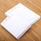 Paper blanc collant de note peut déchirer le livre blanc portable portable antiadhésive note de note de commodité blanche Bureau de bureau grand médium petit ordinateur portable mini cahier pour notes de bureau 50 cahiers (1050 images au total)