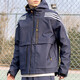 阿迪达斯 （adidas）外套男士夏季运动服梭织防风连帽休闲上衣夹克HE9905 HE9905蓝色 S