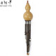 Butterfly chanting cucurbit flute musical instrument. Yunnan golden nanmu three-tone cucurbit flute in C key. Special for beginners. Ethnic wind instrument. Tutorial to prevent falling.