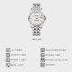 Plum Blossom (Titoni) Rui Watch Men's Universe Serie Automatic Mechanical Week Kalender Herren Uhr 40 mm [Geben Sie Freund] Silberteller 797 S-695