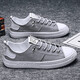 Sakura Makeup Spring and Summer Men's Canvas Shoes Casual Shoes Men's Shoes Boots Fashion Breathable Board Shoes Sports Shoes Boys Small White Shoes Men md-6636 Black and White Size 39