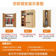 卡贝（cobbe）穿衣镜衣柜隐藏式内置旋转推拉试衣镜翻转镜折叠式卧室防爆全身镜 120*40推拉款-推拉门用-60%人选