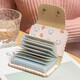 Maiweini-Kartenbeutel für Frauen Ins Koreanische Kapazität Multi-Kartenposition süße Persönlichkeit kleiner Anti-Demagnetisierungskartenhalter Exquisit High-End Pink Fruit Rabbit [20 Karten + multifunktionale Position] 22 Stücke