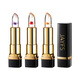 Skin Cleanser (JAYFS) Flower Jelly Color Change Lipstick Temperament Advanced Color Development Not Easy to Dip Cup Temperature Change Lipstick Blue Virgin