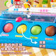 Chisen Children's House Helado helado Ice Cream Máquina de helado Puzzle Regalo de cumpleaños para niñas Princesa 3-6 años Niña creativa de helado de bricolaje [24 barro] 9901 [versión de batería] + 3 secciones No. 5 + destornillador