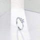 Saturday Fortune PT950 Fashionable Platinum Ring Women's Love Birthday Gift PT013140 No. 12 About 2.74g