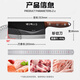 Zhang Xiaoquan Couteau de cuisine Couteau à découper et à découper domestique Lame noire Couteau de cuisine à découper les os de cuisine antirouille pour trancher la viande Couteau tranchant Couteau à découper et à découper antibactérien et antirouille