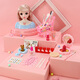 Shantou linun cosmetic box toys girl princess simulation house joule set girl baby baby 3-6 ans 5+ magic 856 maquage box box salon set + magic miroir + pirate