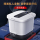SUPOR footbath bucket footbath electric footbath with constant temperature heating and fully automatic massage 2025 cross-calf high and deep bucket for women, practical birthday gift for parents and elders, flagship sterilization model, sterilization function + intelligent eight buttons + deepened bucket memory function