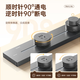 Zhengtai (CHNT) Oberflächenmontierte ultradünne Streckenbuchse, abnehmbare Wandhöhle, Wand-/Kabelbrett, Multifunktionsanleitung, Aurora Grey, Track 0,5 m*1+Adapter*4, Ultra-dünn
