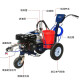
Yukai cold spray marking car marking machine road line drawing machine road highway parking lot line drawing machine hand push marking machine 695 shock absorption model (Zongshen engine)