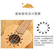 Todo Ukulele River Nil Carbon String Pfirsich Herz empfohlen für Anfänger Kinder kleine Gitarre Todo Nile Nile Nile Nile 23 Zoll