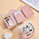 ins cute Pacchard dog multifunction folding small wallet female personalized couple coin wallet wallet integrated card bag [Sofa puppy] 30% off wallet-regular version