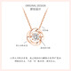 Love Promise Beating Heart Rose Gold Necklace Women's 2025 New Light Luxury Niche High-Sense Girlfriend Wife Birthday Gift