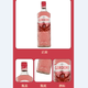 Gordons Weinrosa Gin Gin Gin 700 ml
