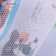 Bailiven F4855 blue zipper bag (10 packs) B5 storage bag EVA grid waterproof bag pen bag file information bag work bag stationery bag