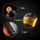 Changyu Paigele Goldener Pferd Brandy 700 ml*6 Geschenkbox in einer Schachtel 40 Grad Western Weintrauben Destillierte Wein 700 ml 6 Flaschen