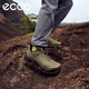 ECCO 25-year new winter warm rebound cushioning long-distance hiking shoes cross-country 822364 military green 43