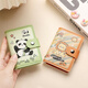 MAIWEINI super cute certificate card bag for women 2025 new ultra-thin multi-card card set multi-layer niche cute cute card animation Huahua Panda [20 card positions + 2 certificate positions]