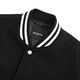 gxg.jeans Herrenkleidung 2024 Winter neuer Stil grauer Wolle Baseball Uniform Wolljacke Männer Schwarz S 165