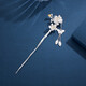 Crystal hairpin for girls plum blossom tassel hairpin birthday gift for girls ancient style hairpin hairpin phoenix hairpin ancient hair accessories plum blossom tassel ancient style hairpin