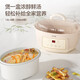 Tianji electric stew pot, electric stew pot, water-proof steam stew pot, soup pot, stew pot, baby food porridge pot, health bird's nest stew pot, white porcelain gall DGGD23A181BBW 1.8L single gallbladder