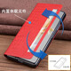Magic Rock [Couche de tête Cowhide] Convient pour Huawei Matex6 Mobile Phone Case Smart Window Mate X6 Pliage Protective Cover Geothesine Le cuir Collector Version Full-Full Flip Flip Cuir Case Business Men [Brown Small Crocodile Match]