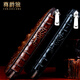 Zunjue Wolf Crocodile Leder Brieftasche Herren Langer Reißverschluss Clutch junger High-End-Business-Leder-Bag Multi-Card-Handtasche Trendy Braun