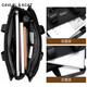 CavlslKcat business briefcase men's handbag large capacity commuter computer bag Oxford cloth casual business trip shoulder crossbody bag black large bag 15.6 inches 39*11*29cm