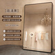 Shuhao Dressing Mirror Ganzkörperspiegel Schönheit Home Cloding Store Spezialanpassender Spiegel für Mädchen Schlafzimmer, Schlanker und hoher Bodenspiegel, super großes Sichtfeld Aluminiumlegierung Rahmen 80*180 HD Schwarz
