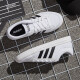 阿迪达斯 （adidas）新款三叶草男鞋秋冬冬季运动鞋轻便舒适透气复古时尚休闲鞋板 AW3889 42