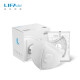 LIFAair individually packaged KN95 mask white breathable breathing valve anti-pollen anti-bacteria anti-spray anti-haze anti-dust LM98W10 only