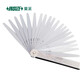 INSIZE feeler gauge multi-Specifications gap gauge thickness and thickness plug measuring tool 4602-17/17 pieces 0.02-1mm