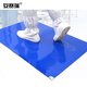 Ansairui sauberer Raum Staub Stickpolster Reinigungsraum Reinigungsraum Staub Entfernung Boden Matte Staubfreie Klebstoff Pad RNEKING TYP 300 Teile Pack Blau 66114 cm 12224